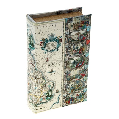Сейф-книга шёлк "Путешествия вокруг света"