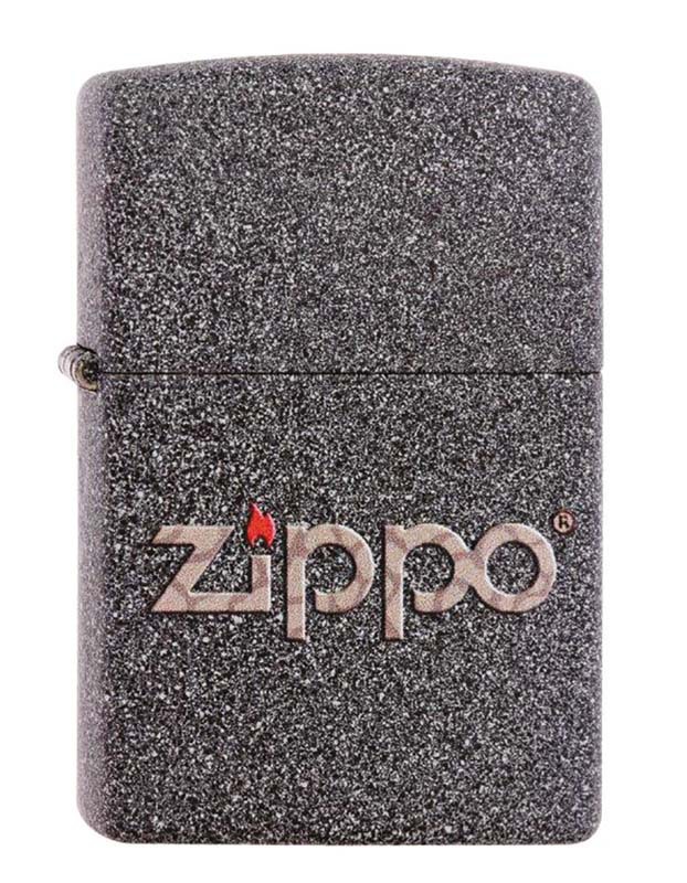 Зажигалка ZIPPO, латунь с покрытием Iron Stone™